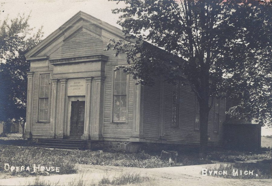 Byron Opera House - 1908 From Paul